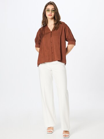 Samsøe Samsøe Blouse 'JETTA' in Brown