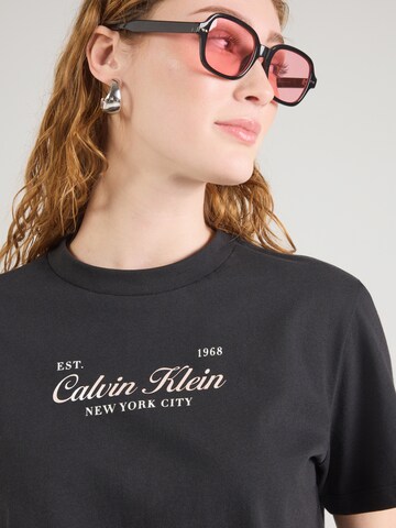Calvin Klein Jeans Majica | črna barva