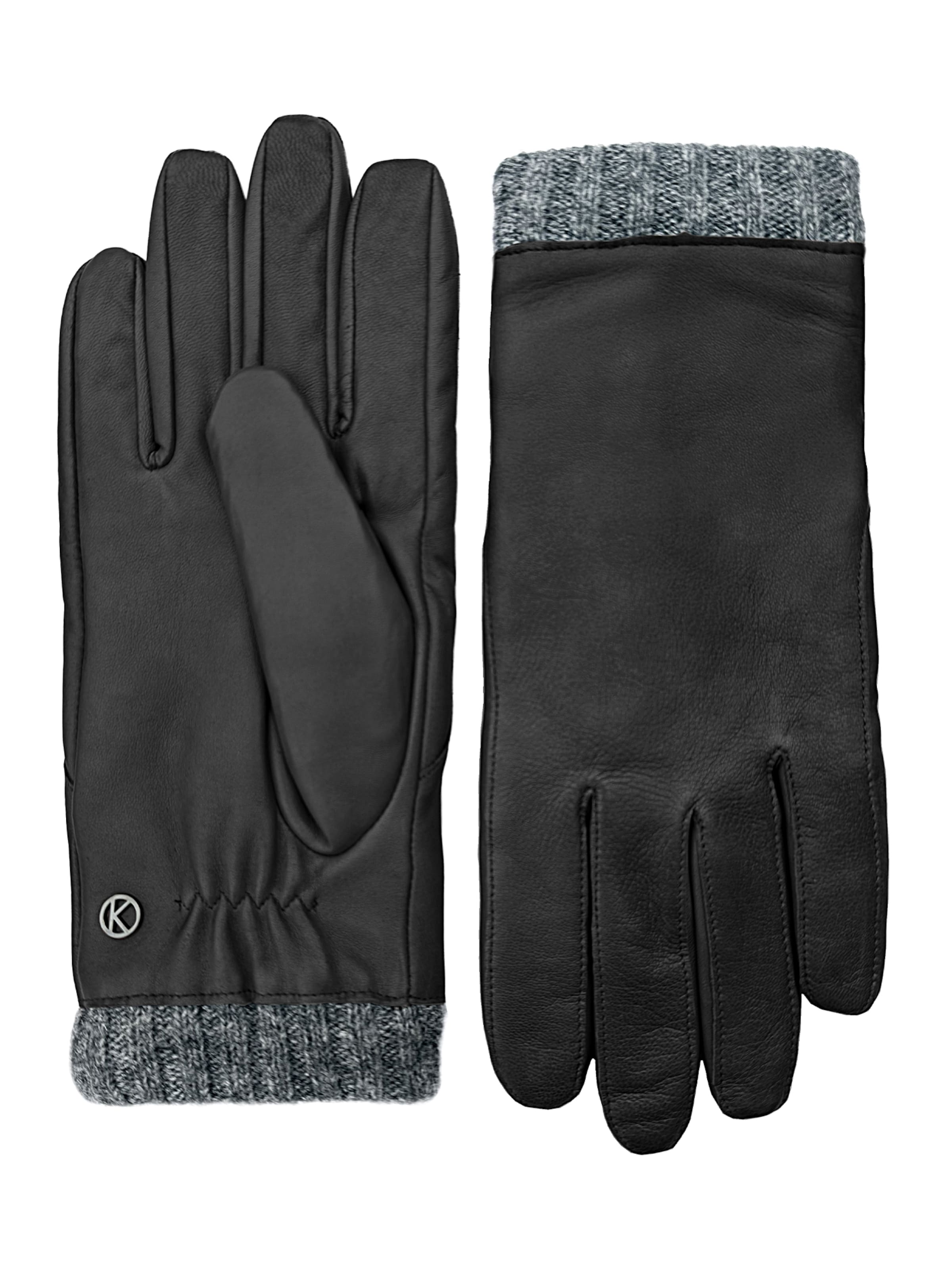 KESSLER Full Finger Gloves 'RASMUS' in Black