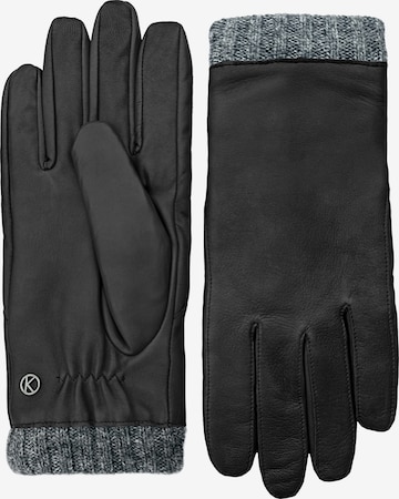 KESSLER Fingerhandschuhe 'RASMUS' in Schwarz
