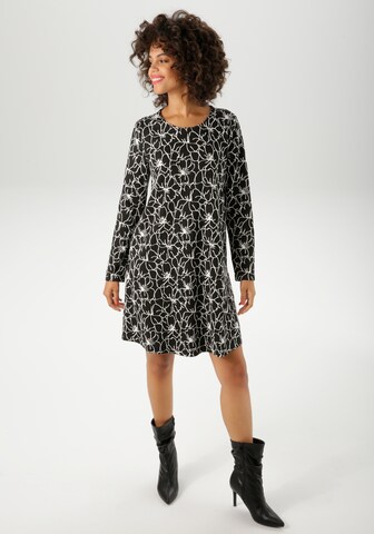 Aniston CASUAL Dress in Black: front