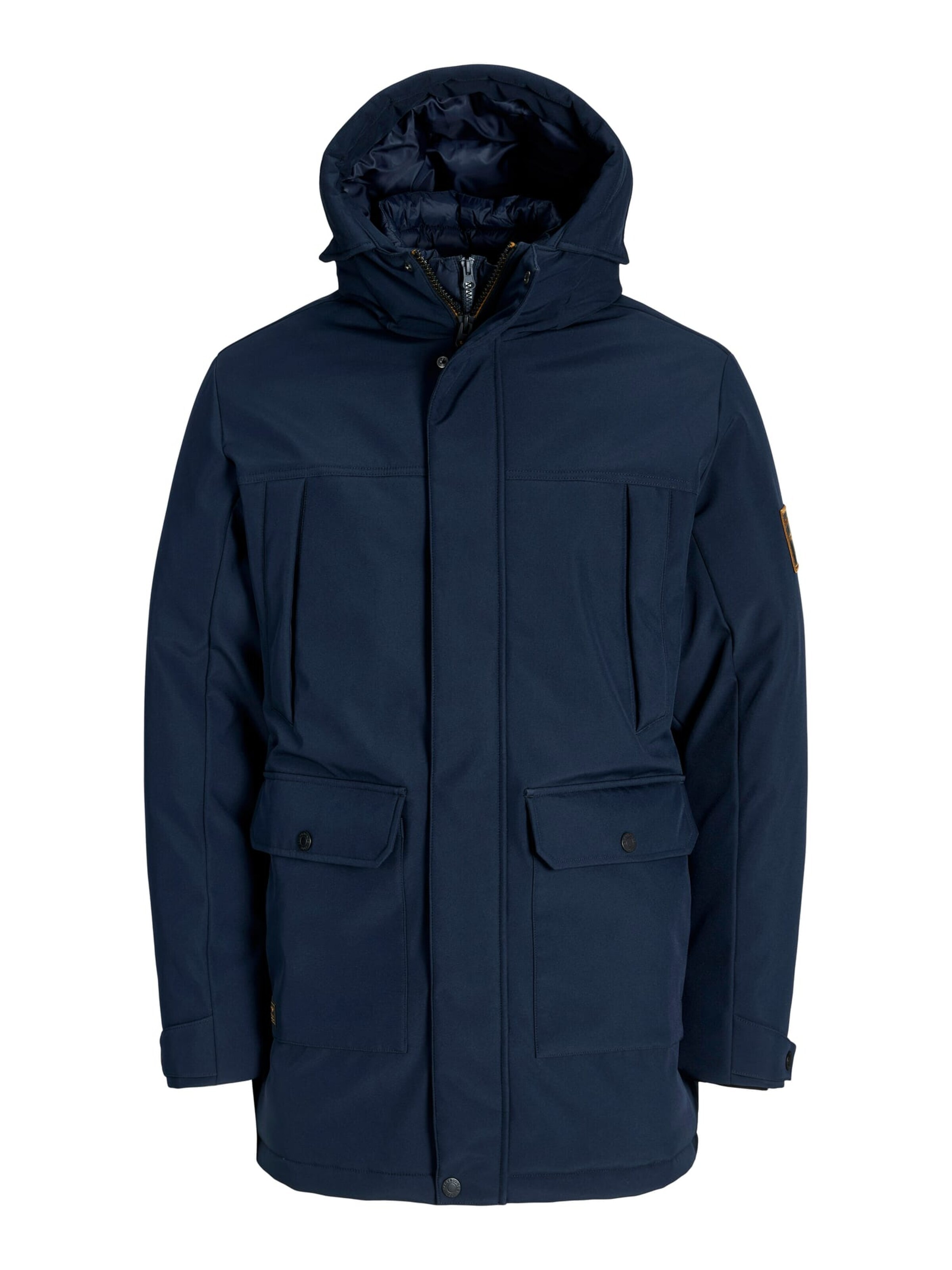 JACK & JONES Winterjas 'Finn' in S in de kleur Navy, Productweergave