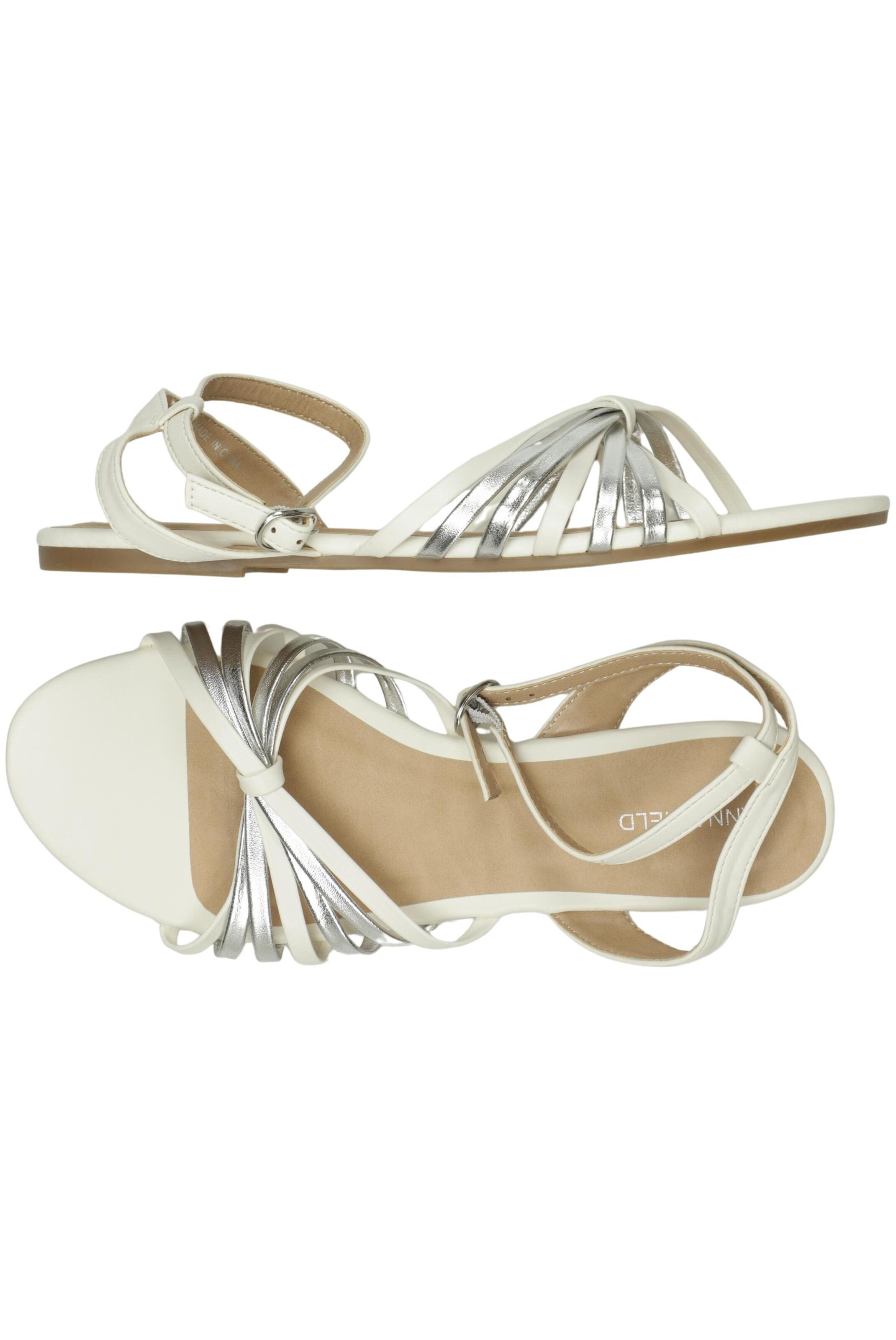 Anna Field Sandals & High-Heeled Sandals in 40 in White: front
