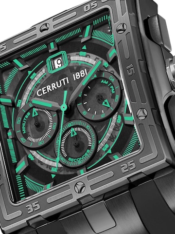 CERRUTI 1881 Analoog horloge 'Chronograph CONTEMPORARY' in Zwart