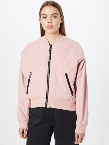 ADIDAS SPORTSWEAR Trainingsjack in Roze: voorkant