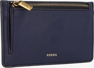 FOSSIL Sleutelhanger 'Logan' in Blauw