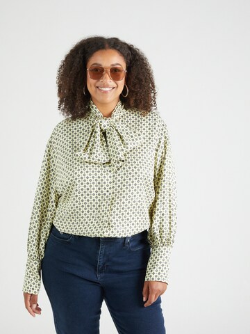 Tommy Hilfiger Curve Blouse in Yellow: front