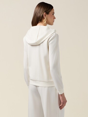 Sweat-shirt oltre en blanc