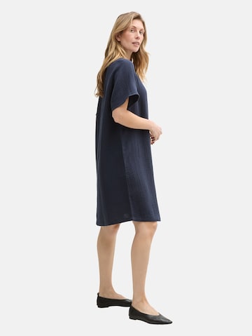 TOM TAILOR Kleid in Blau