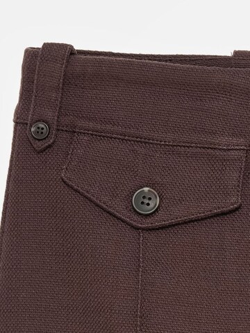 Wide leg Pantaloni di Dilvin in marrone