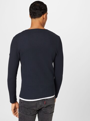 T-Shirt 'SANDRO' Key Largo en bleu