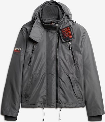 Veste mi-saison Superdry en gris : devant