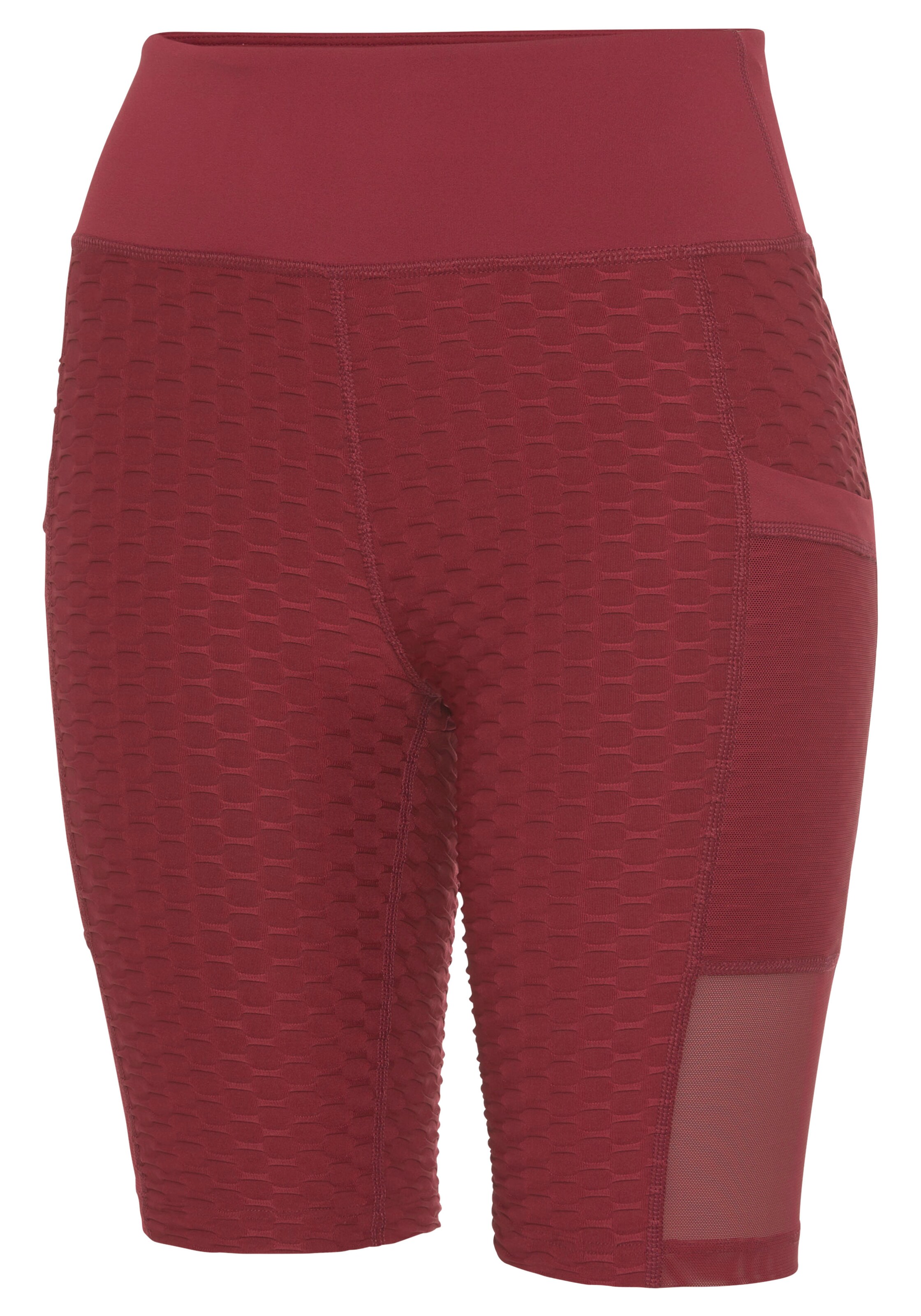 BENCH Skinny Workout Pants in Red