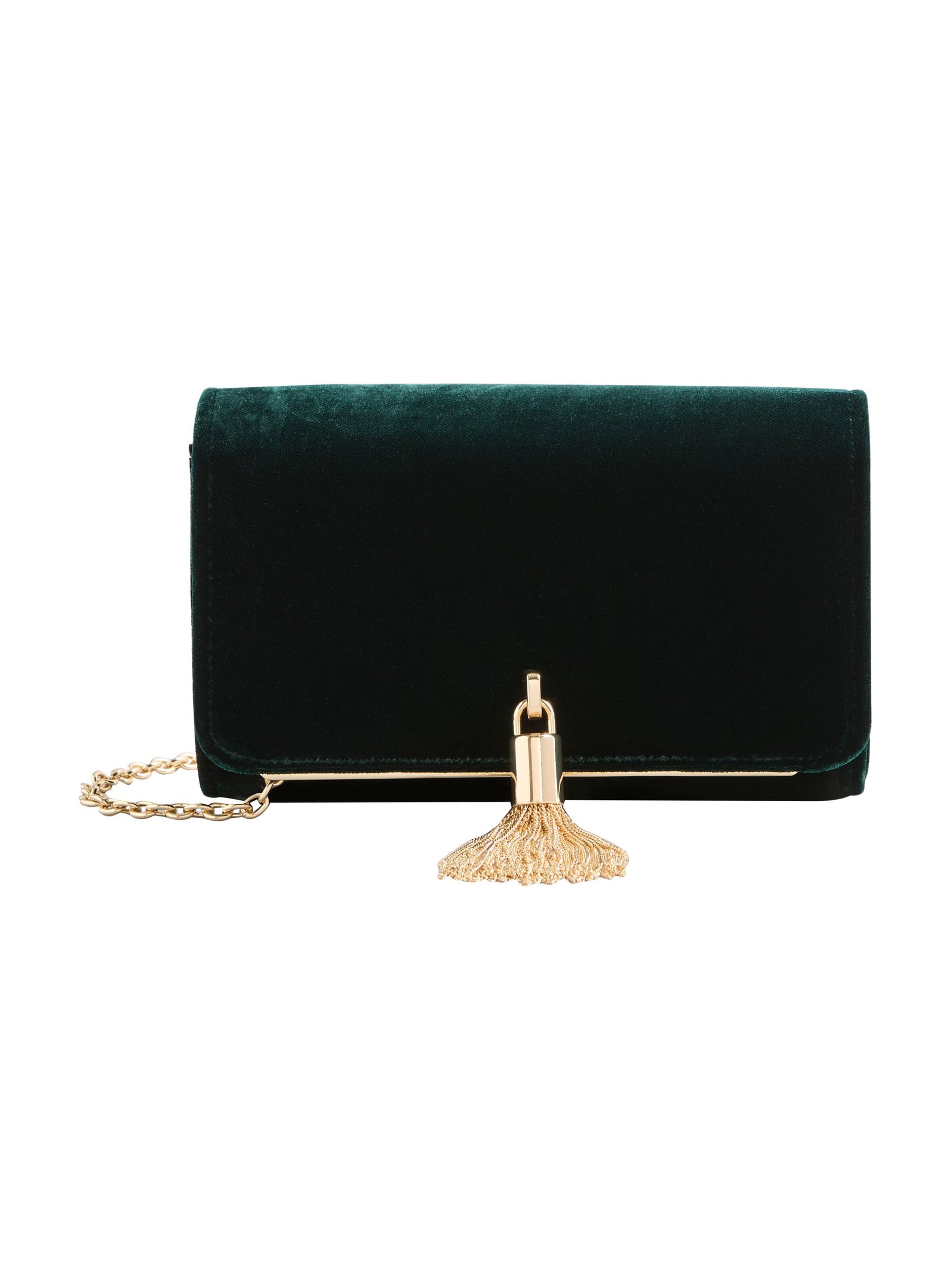 love & roses Clutch in Green: front