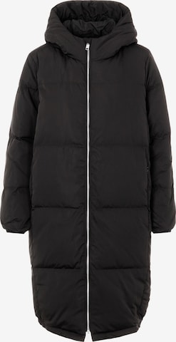 Y.A.S Winter Coat 'Milly' in Black: front