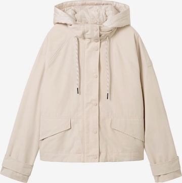 TOM TAILOR Between-Seasons Parka in Beige: front