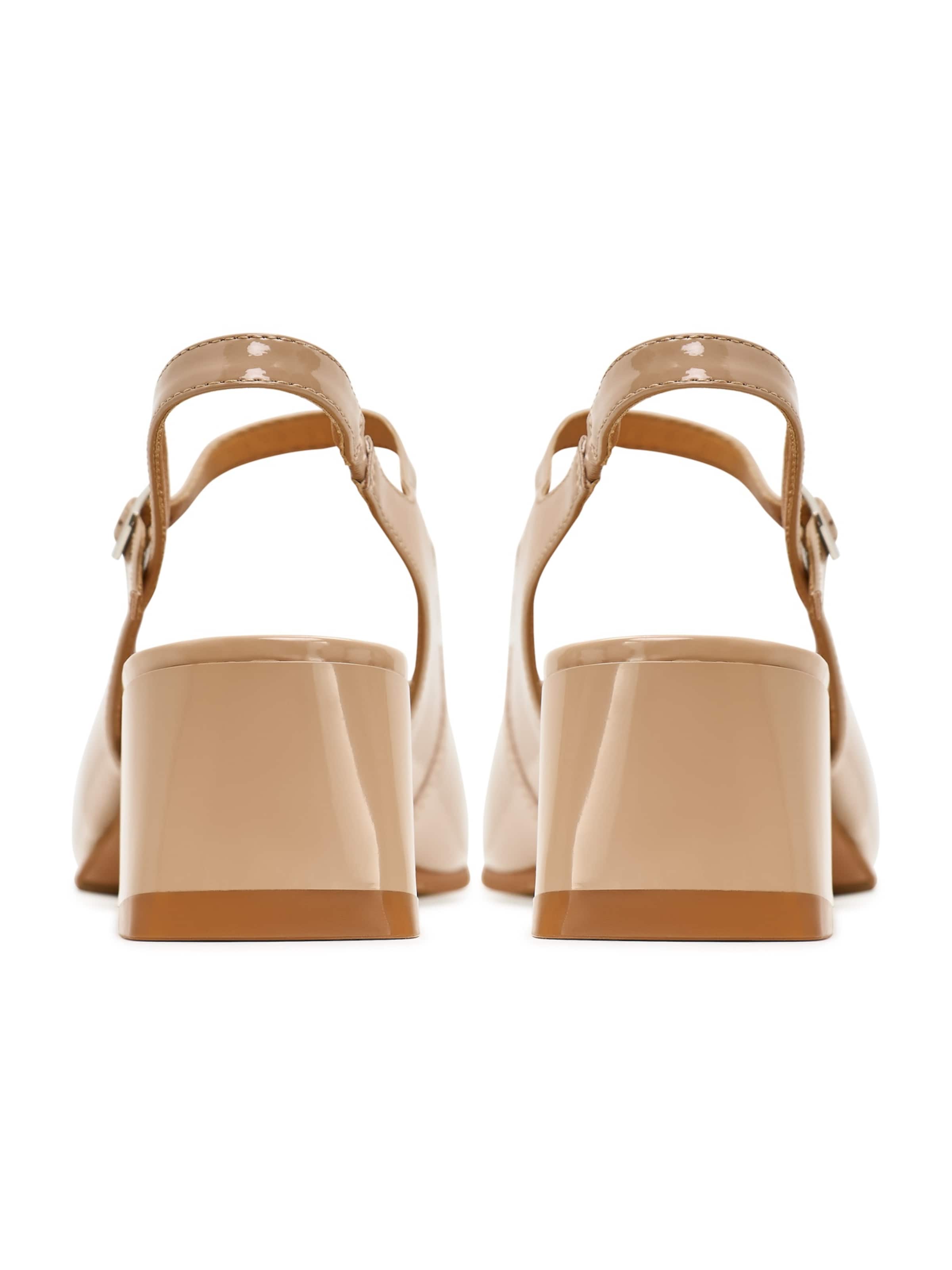 CESARE GASPARI Slingpumps in Beige