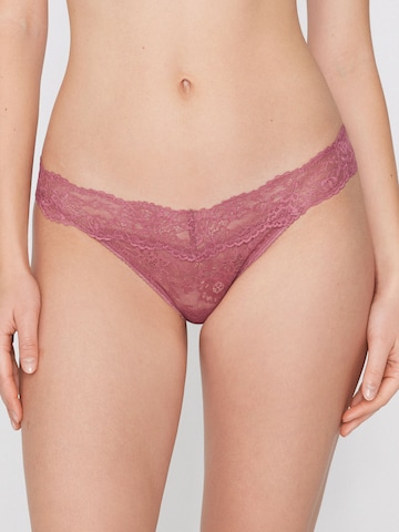 Tezenis Thong in Pink: front