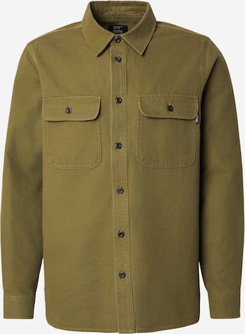 Vintage Industries Regular Fit Paita 'Baron' värissä vihreä: etupuoli