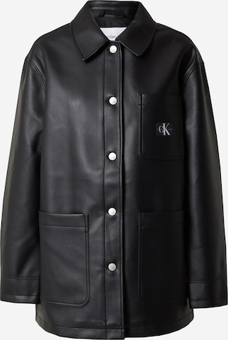 Calvin Klein Jeans - Chaqueta de entretiempo en negro: frente