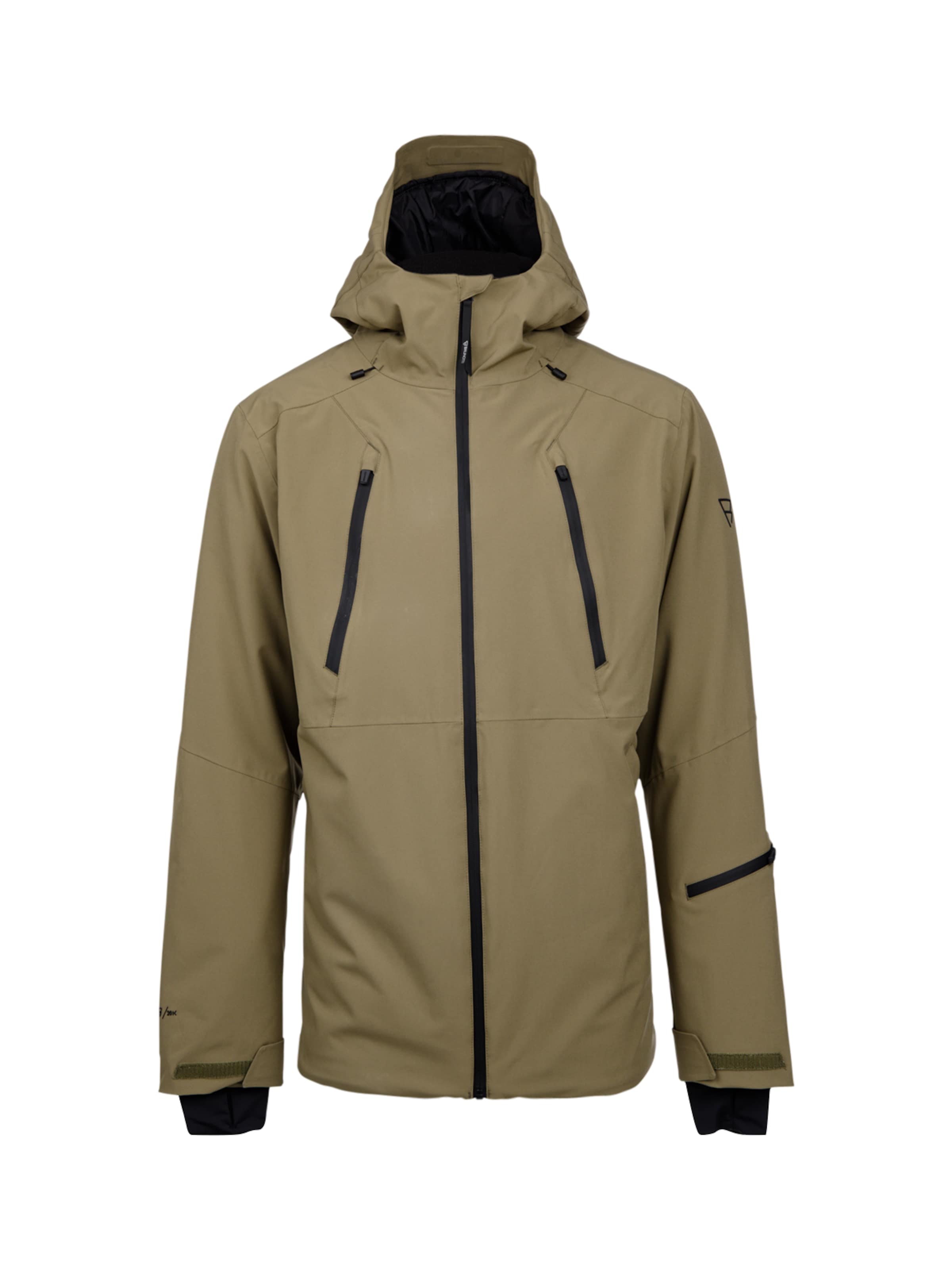 BRUNOTTI Athletic Jacket in Green: front