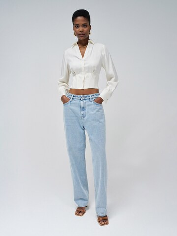 Chemisier Salsa Jeans en blanc