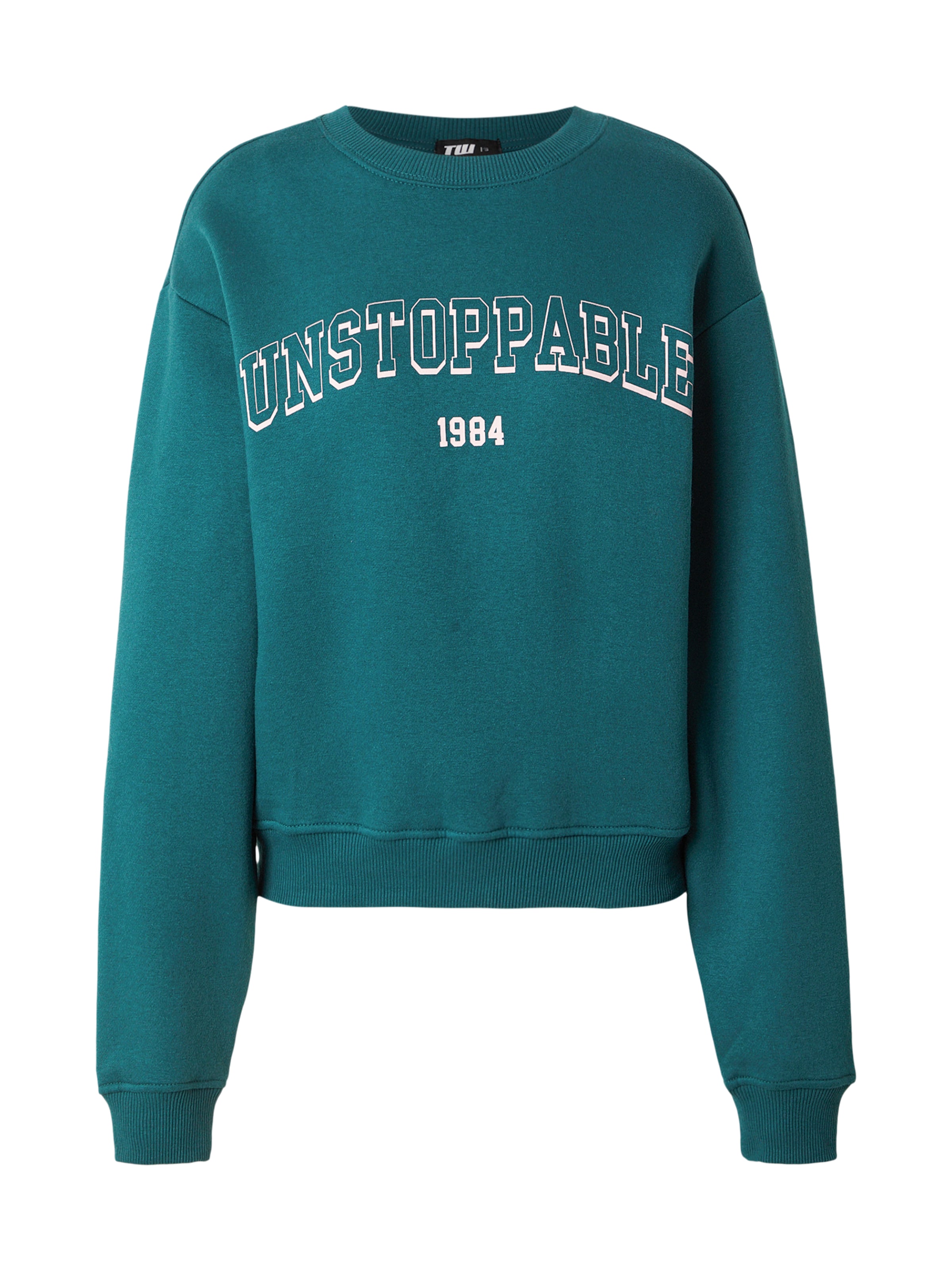 Tally Weijl Μπλούζα φούτερ σε μπλε: μπροστά