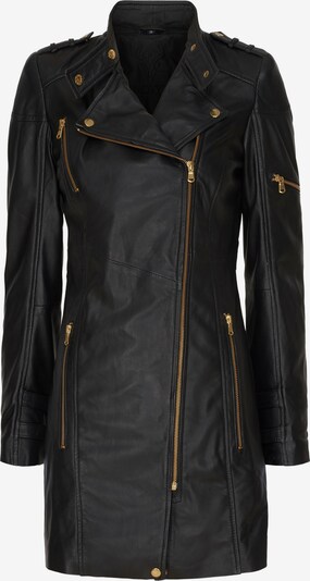 Notyz Mantel 'Sylvia' in gold / schwarz, Produktansicht