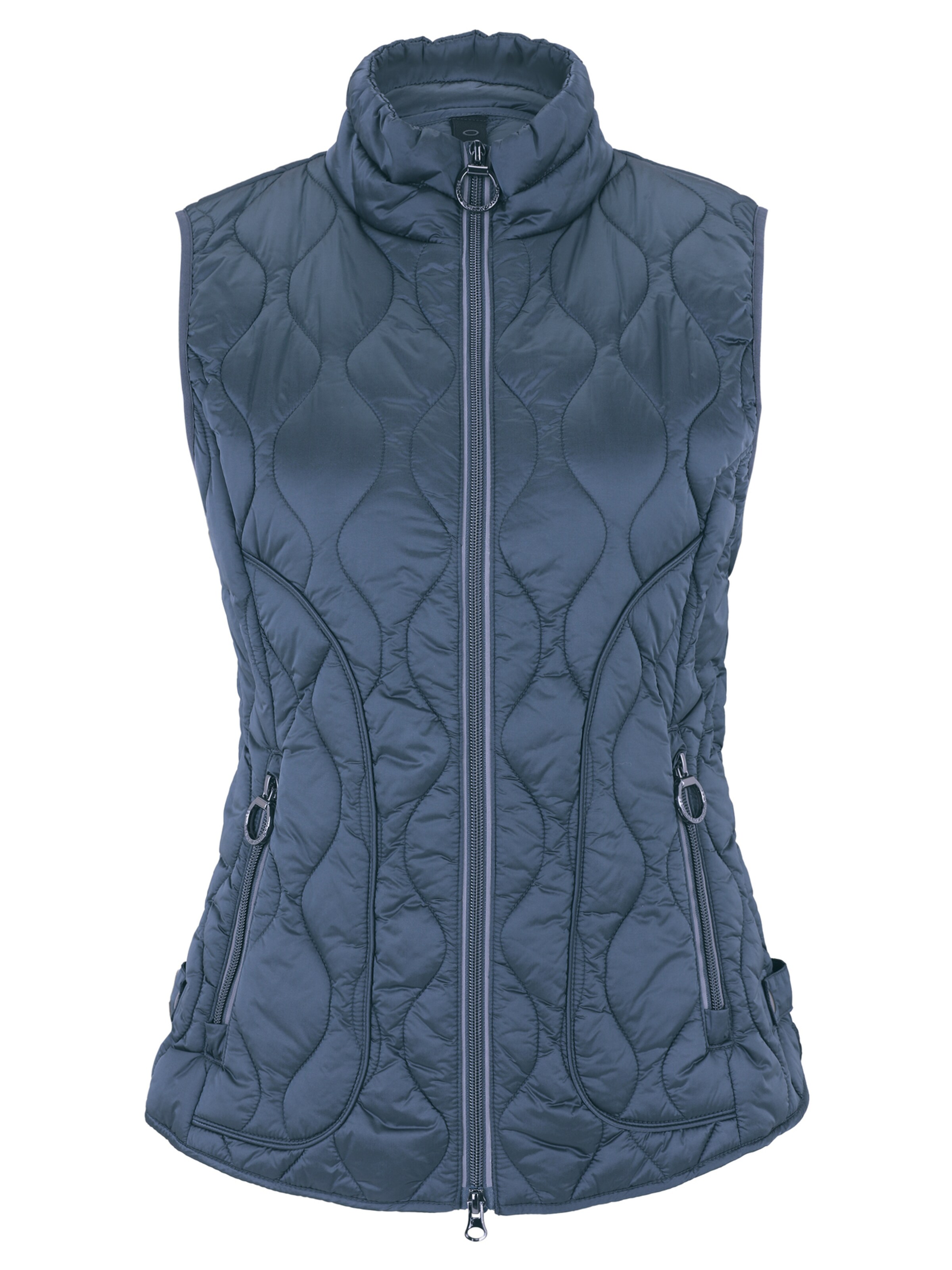 Betty Barclay Vest in Blue: front