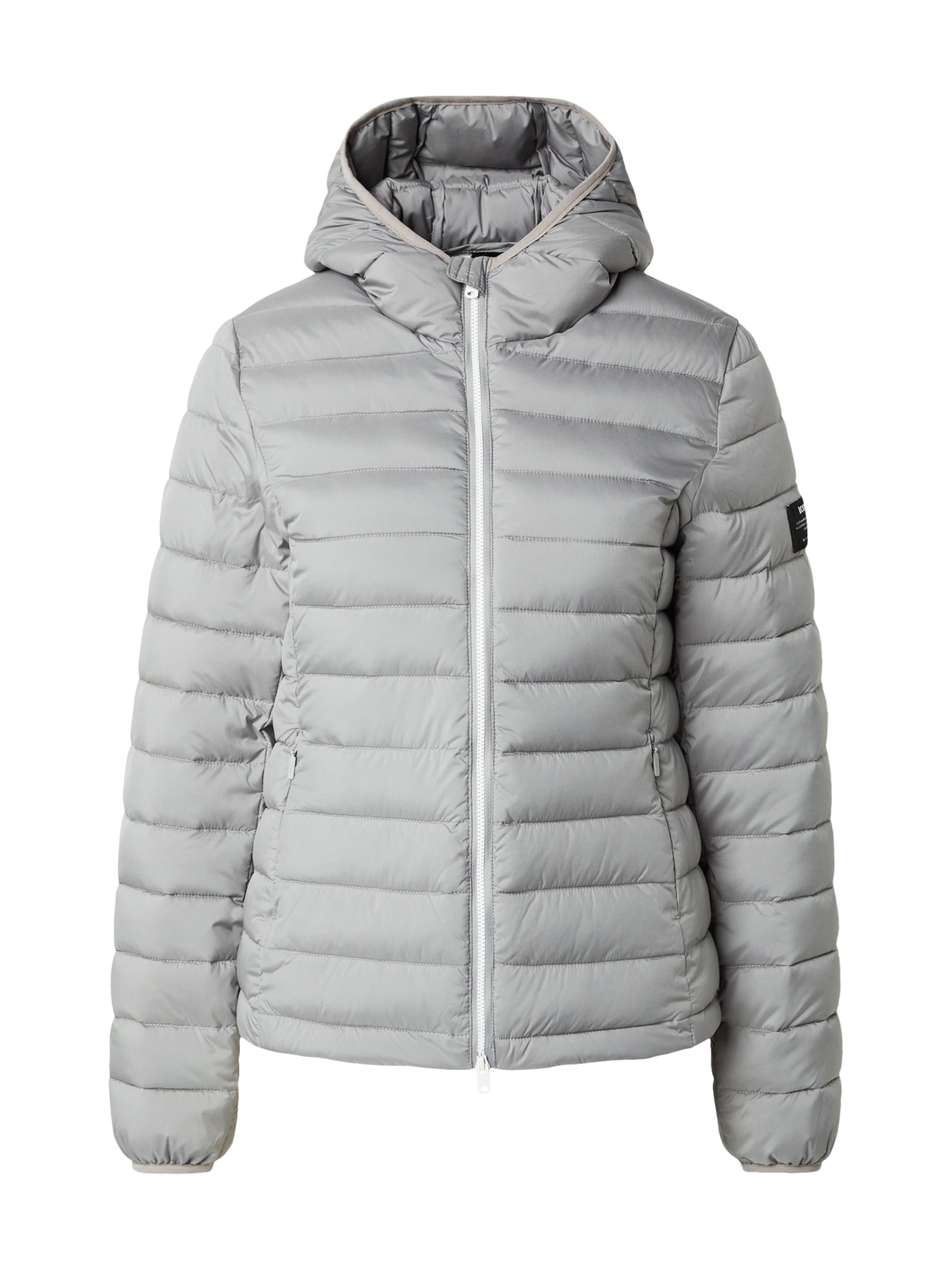 ECOALFPrijelazna jakna 'ATLANTIC' - siva boja: prednji dio