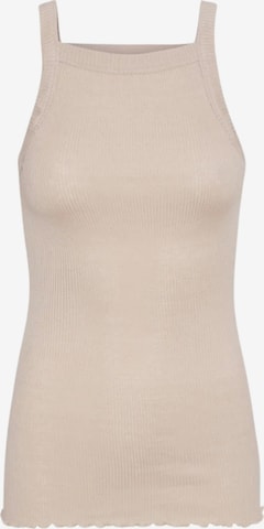 Seamless Basic Toppi 'Silky Daze' värissä beige: etupuoli