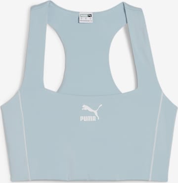 PUMA Top 'T7' in Blue: front