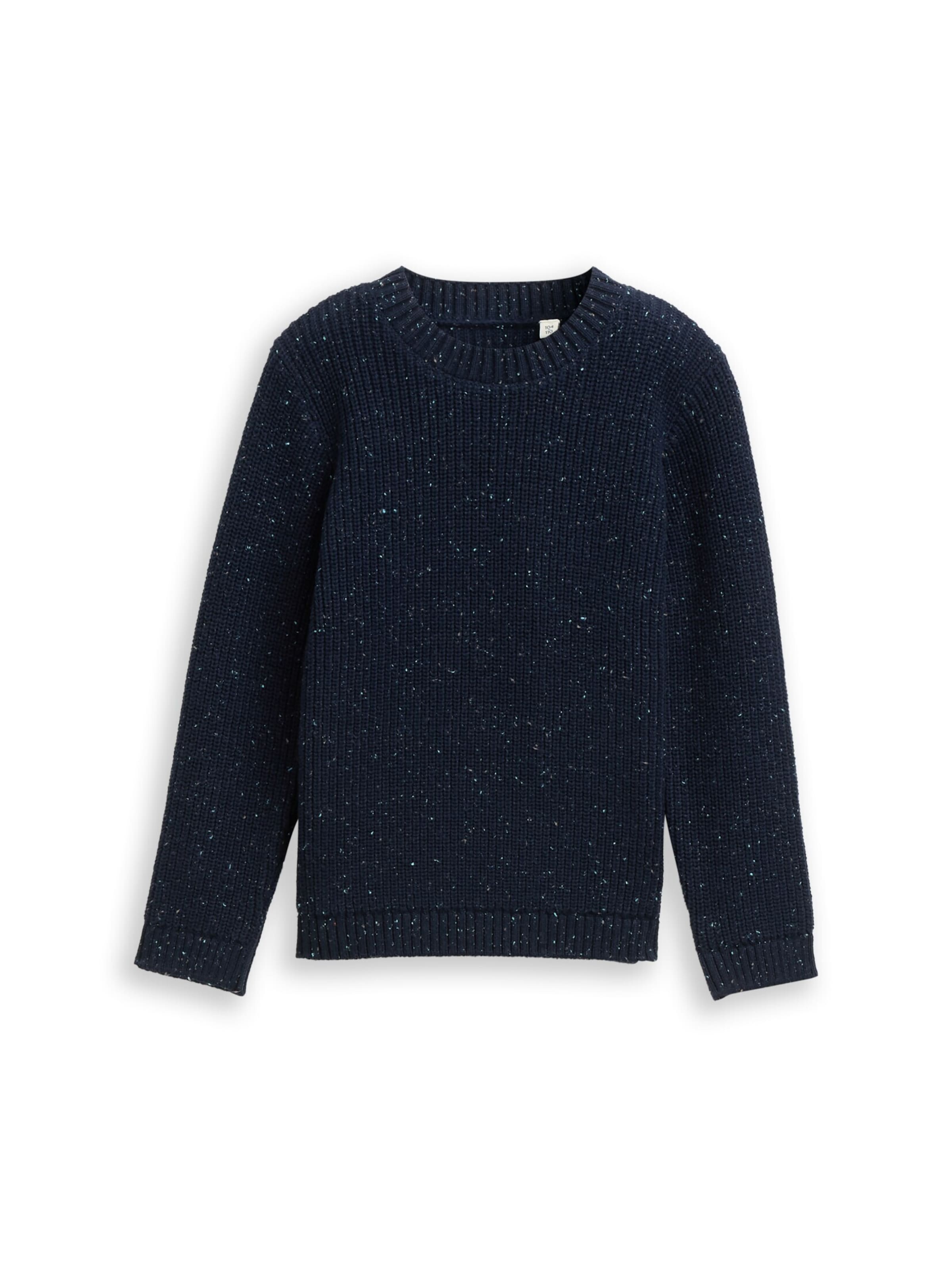 TOM TAILOR Sweater in Blue: front