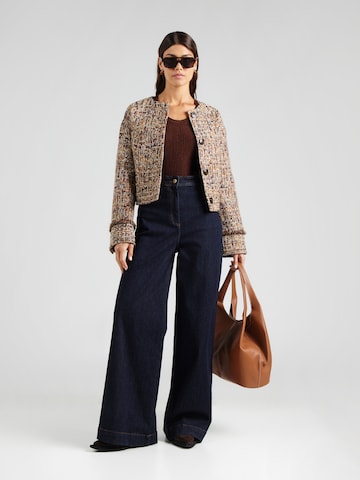 MOS MOSH Плетен топ в кафяво