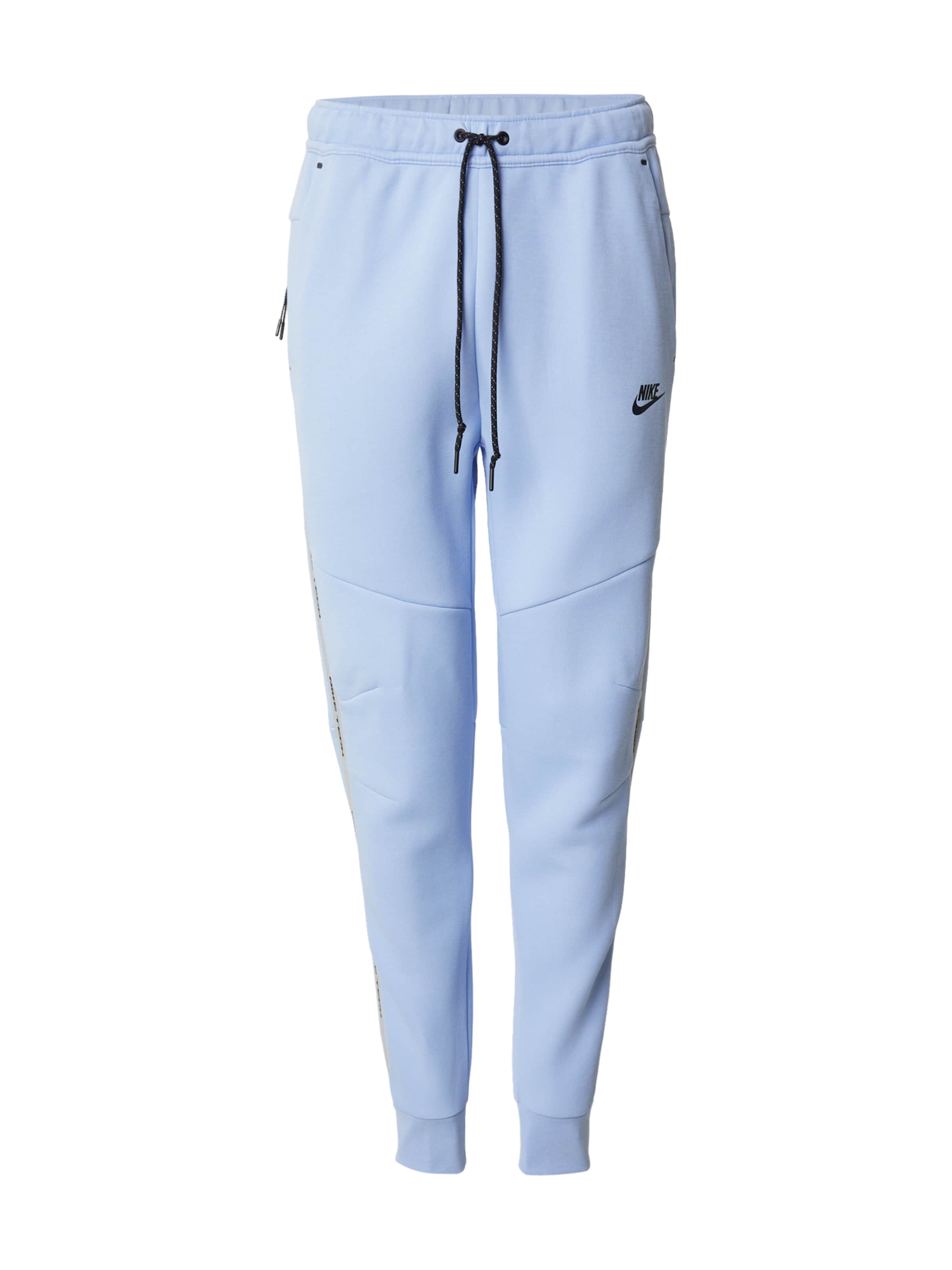 Tapered Pantaloni de la Nike Sportswear pe albastru: față