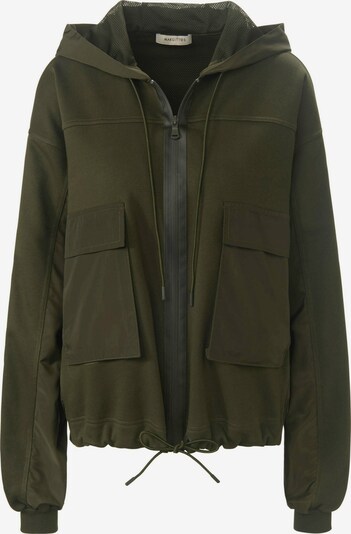 MARGITTES Sweatjacke in grün / dunkelgrün, Produktansicht