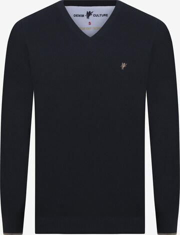 DENIM CULTURE - Pullover 'ROMEO' em azul: frente