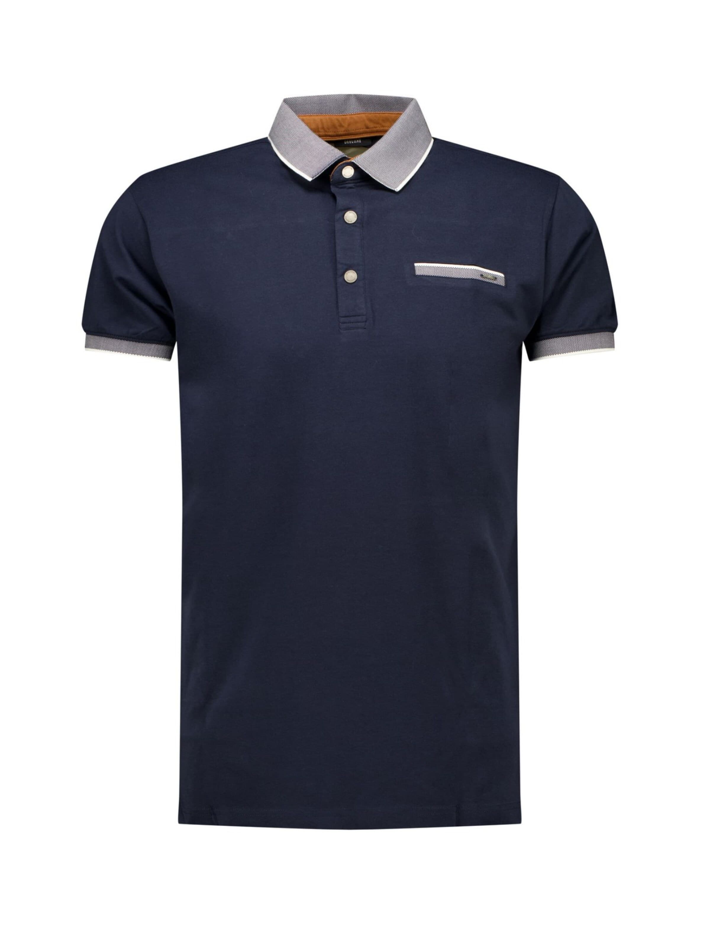 Deeluxe Shirt‌‌‌ in Blau: Vorderseite