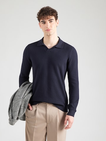 JOOP! Sveter 'Galdino' - Modrá: predná strana