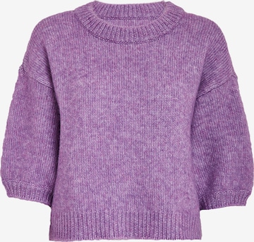 Peppercorn Trui 'Pat' in Lila: voorkant
