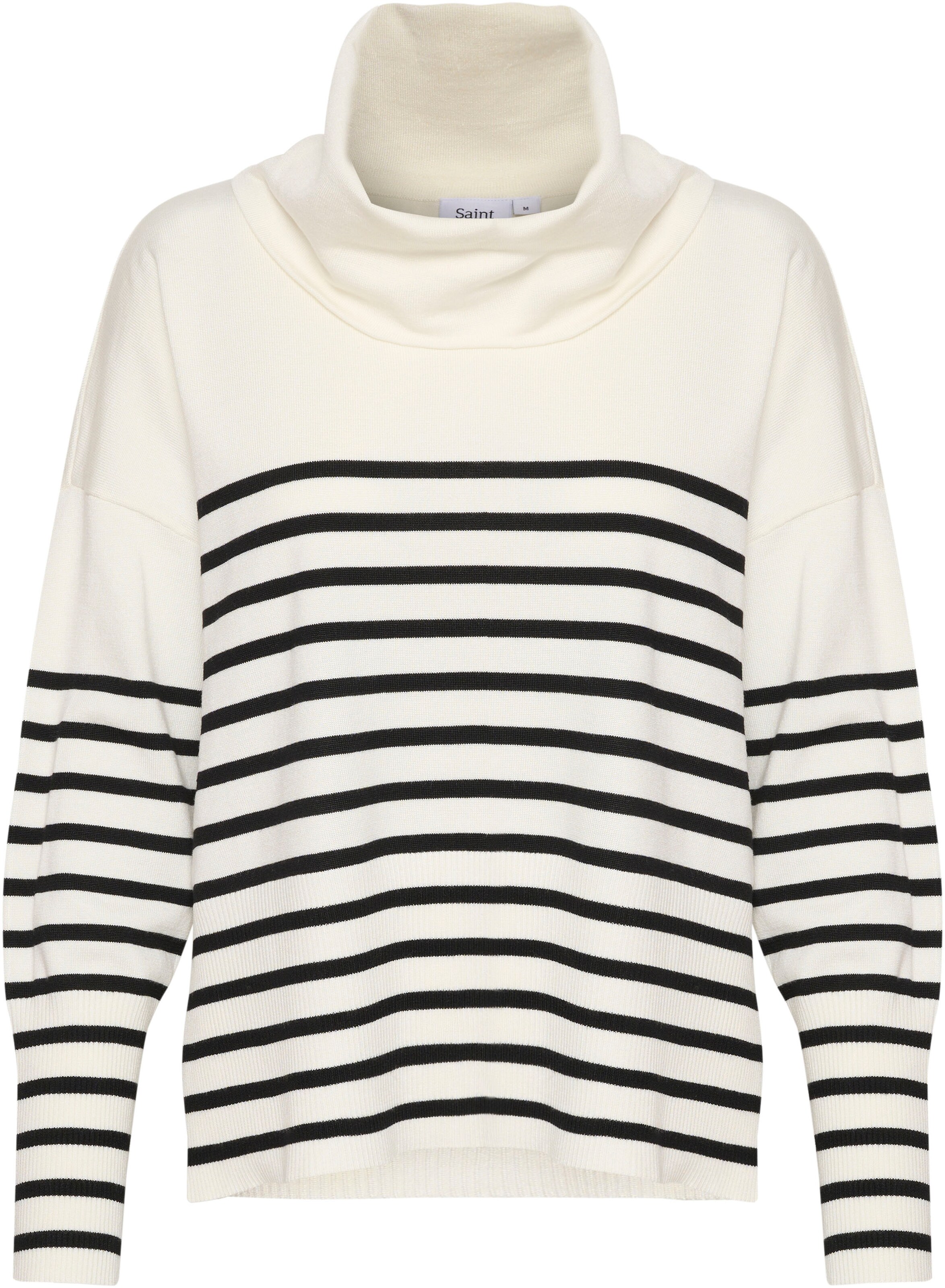 SAINT TROPEZ Pullover 'Grila' i hvid: forside