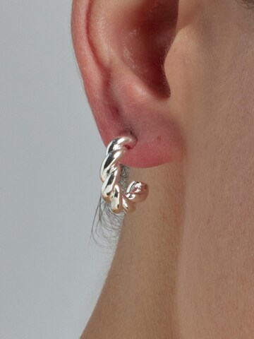 Luxenter Oorbellen 'Izo' in Zilver