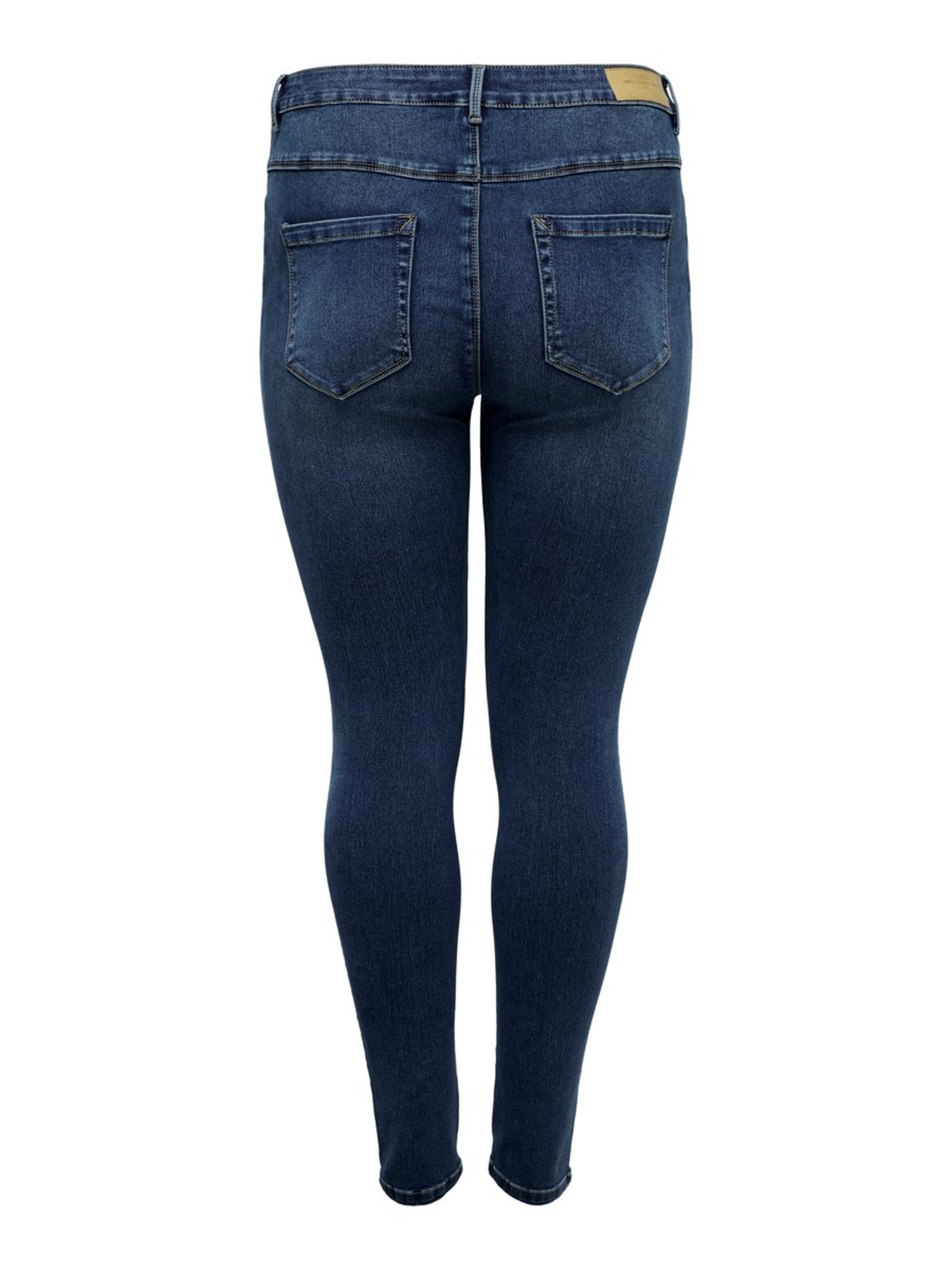 ONLY Carmakoma Skinny Jeans 'Augusta' in Blue