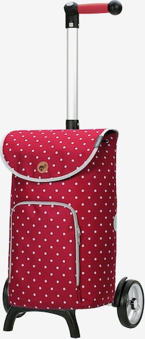 Andersen Shopper Trolley 'Unus' in Rood: voorkant