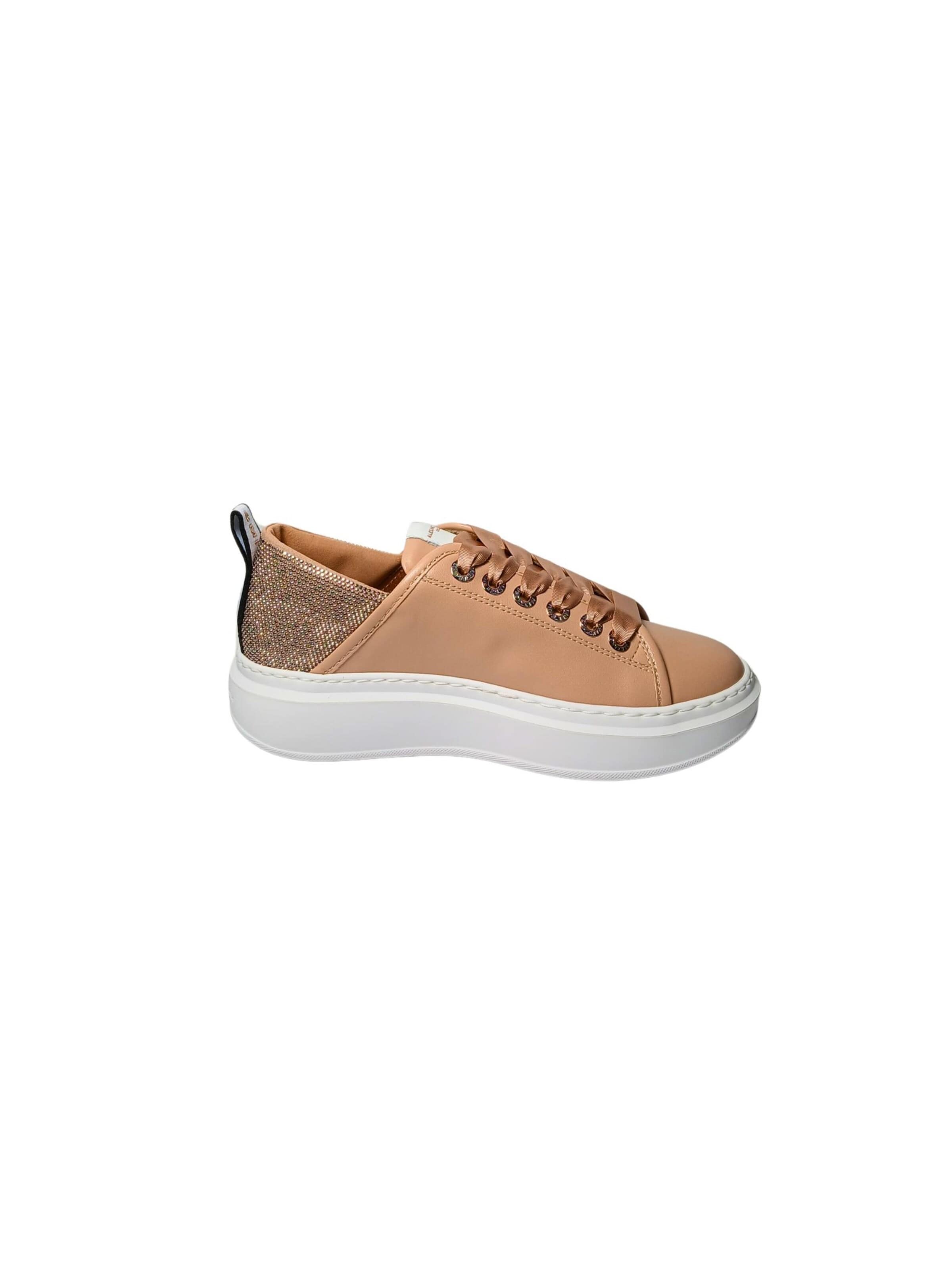 Alexander Smith Platform trainers in Pink: front