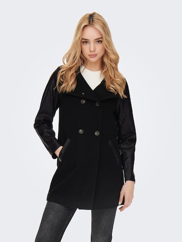 ONLY Between-seasons coat 'EMMA' in Black: front