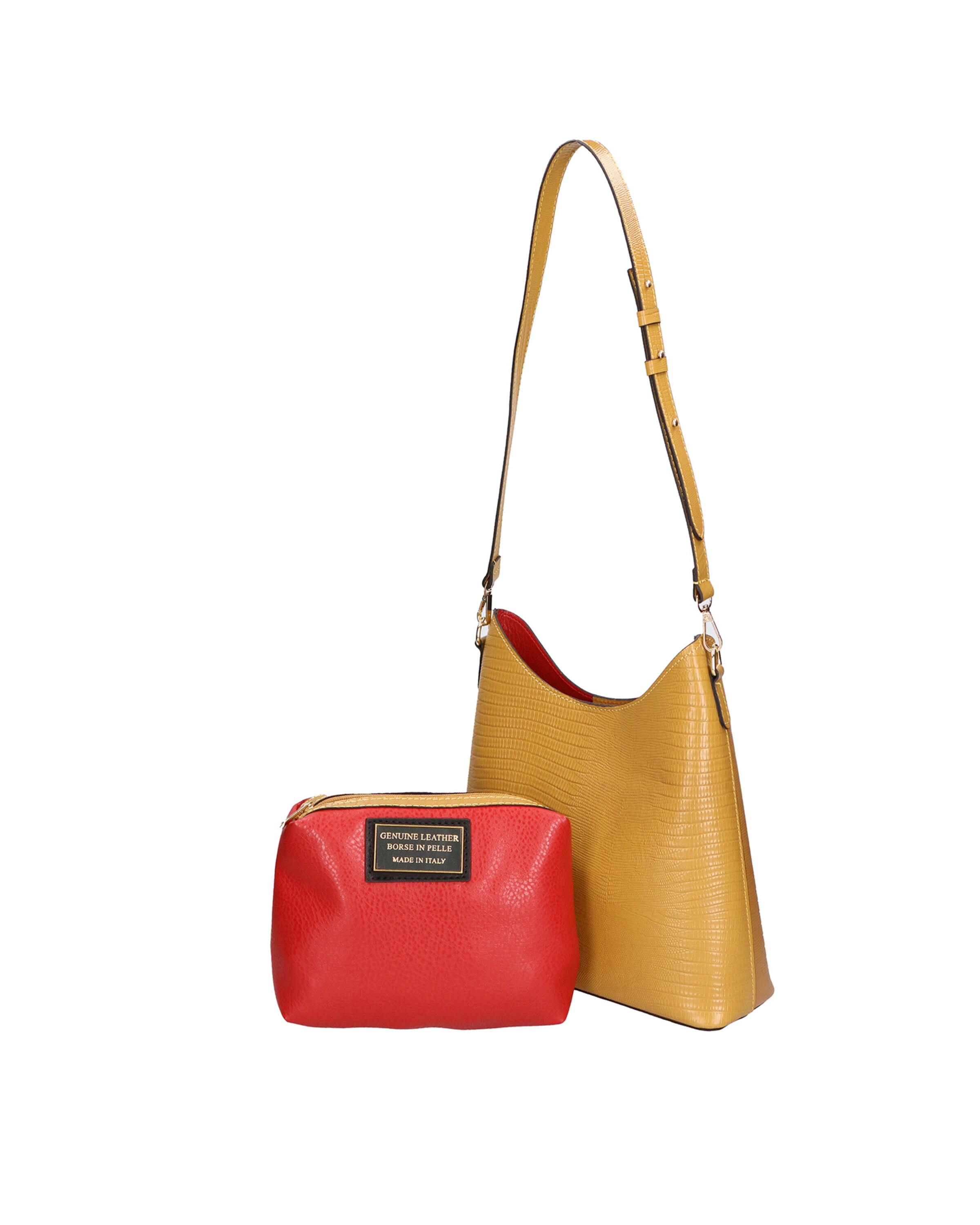 Borsa a spalla di Gave Lux in giallo