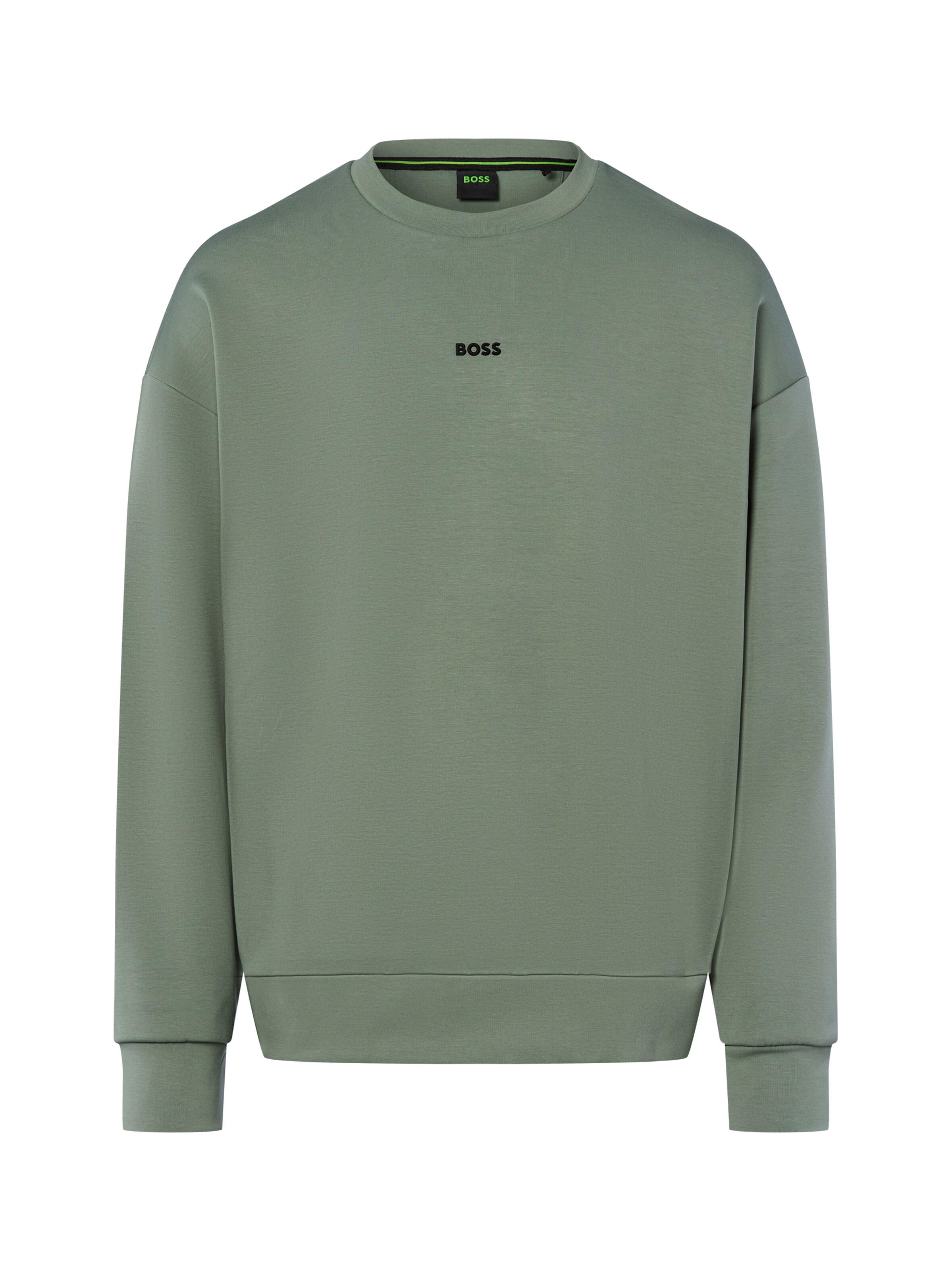 BOSS Sweatshirt 'Stenson' in Green: front