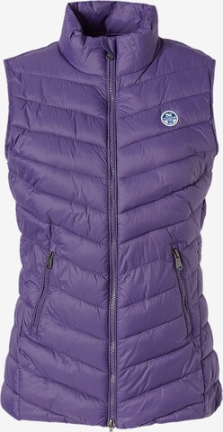 North Sails Bodywarmer 'BAYONNE' in Lila: voorkant