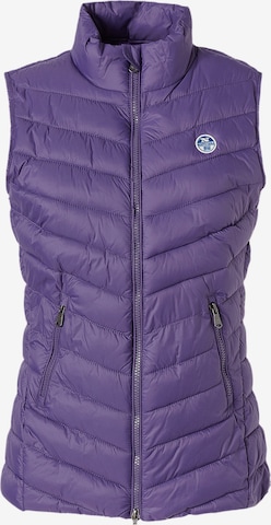 North Sails Vest 'BAYONNE' in Purple: front
